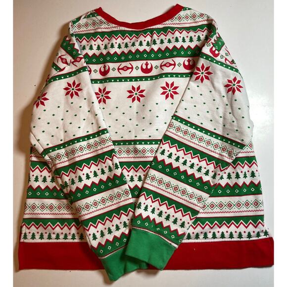 Star Wars Women’s Ugly Christmas Sweater Size M Darth Vader and Stormtrooper - Picture 2 of 8